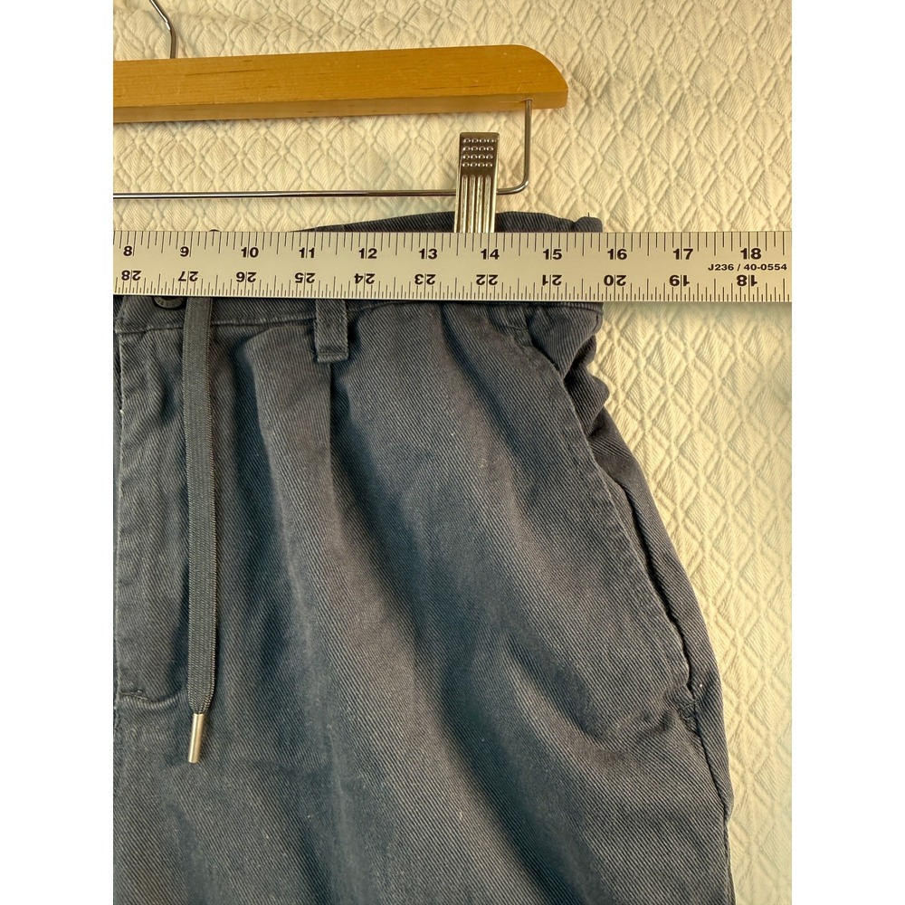 Eddie Bauer Mens M Navy Blue Elastic Waist Drawstring Lounge Pull On Pants - Picture 4 of 7